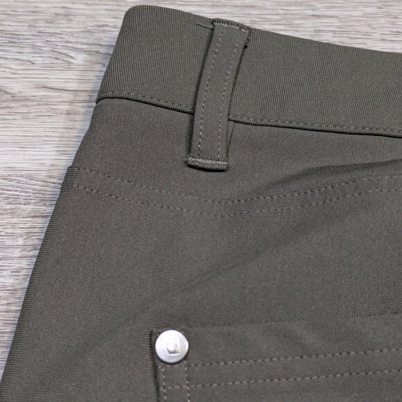 Vuori Men's 34 Meta Performance Dark Oregano Golf Pants Athletic Slim Fit V430 - Picture 8 of 14